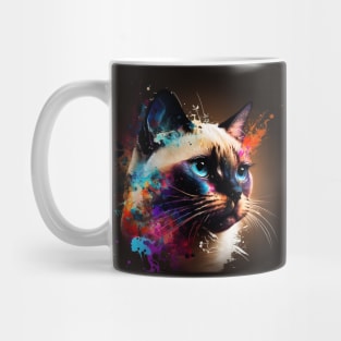 Siamese Cat Design Mug